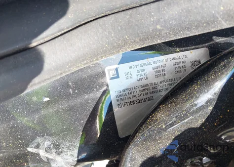 2013 Chevrolet Camaro 2Ss from USA, damaged, VIN 2G1FT1EW8D9181003